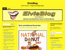 Tablet Screenshot of elvisblog.net